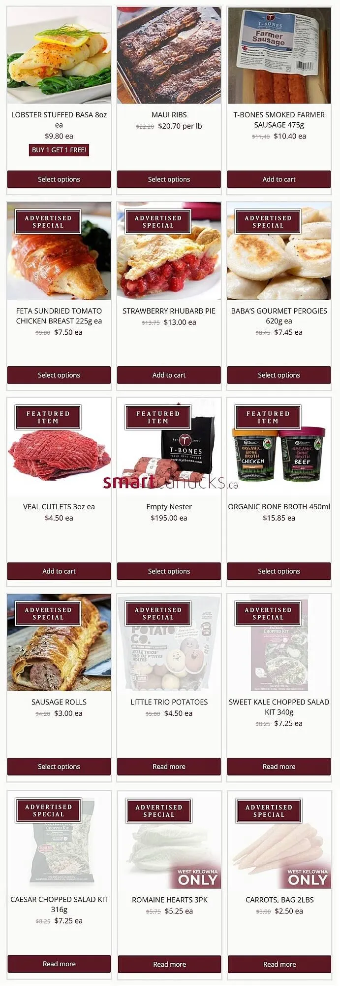 T-Bone's flyer from September 25 to October 1 2025 - flyer page 2