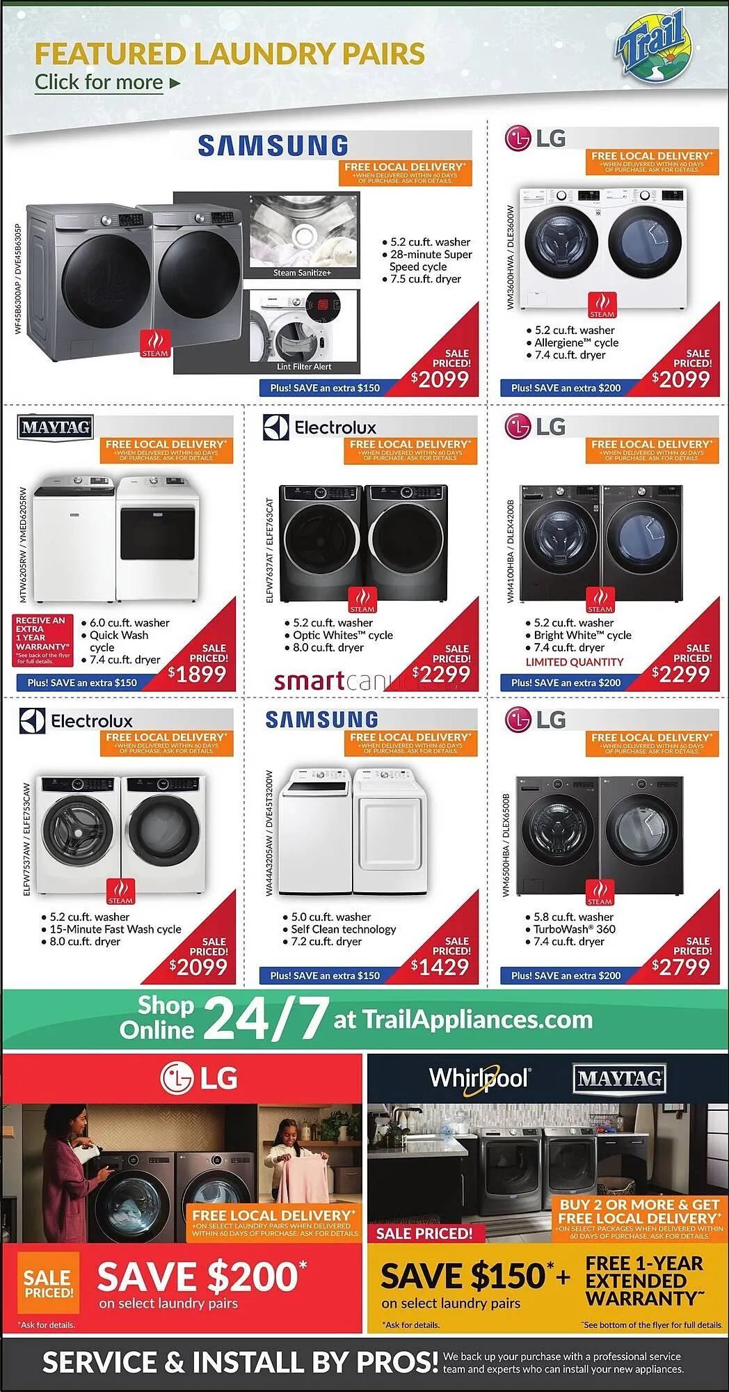 Trail Appliances flyer from January 1 to January 7 2026 - flyer page 7