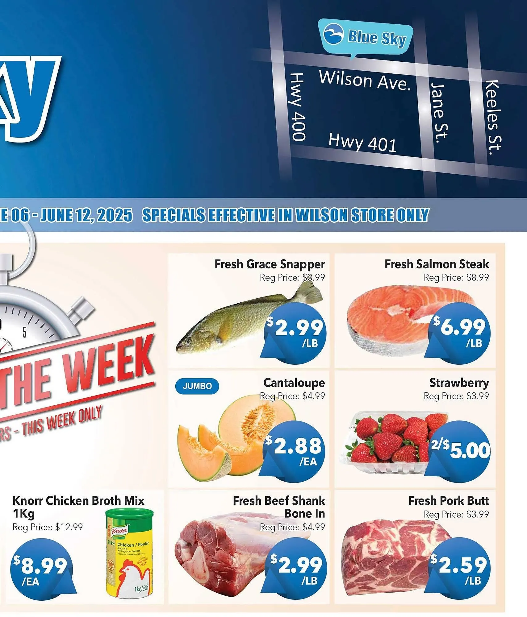 Blue Sky Supermarket flyer from June 6 to June 12 2025 - flyer page 2