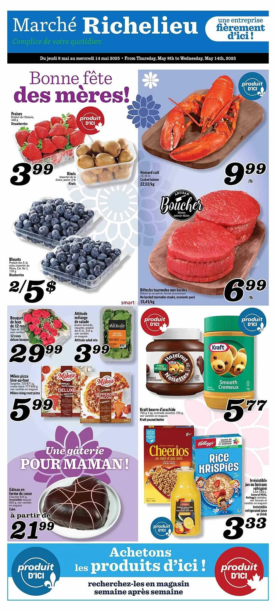 Marché Richelieu flyer from May 8 to May 21 2025 - flyer page 1