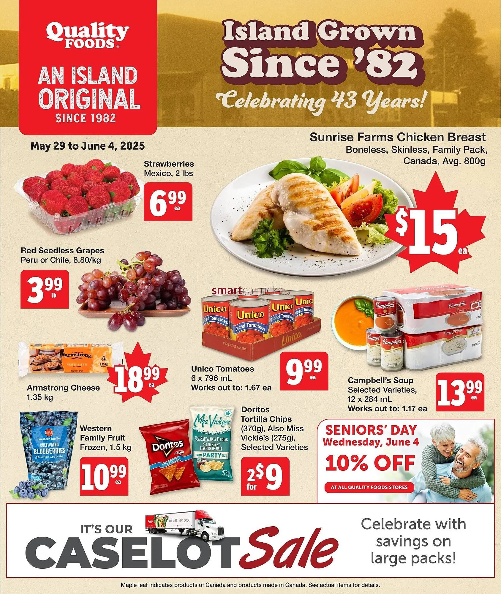 Quality Foods flyer - 1