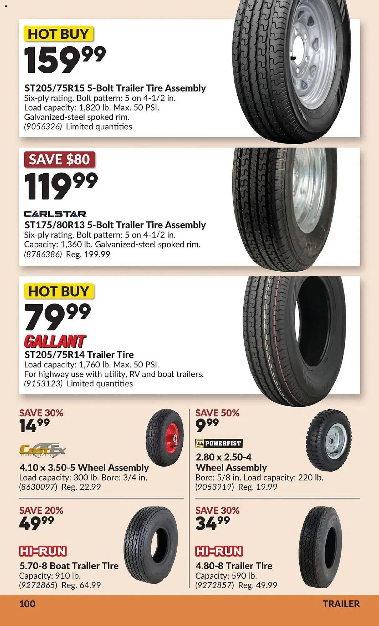 Princess Auto flyer from March 24 to April 6 2026 - flyer page 108