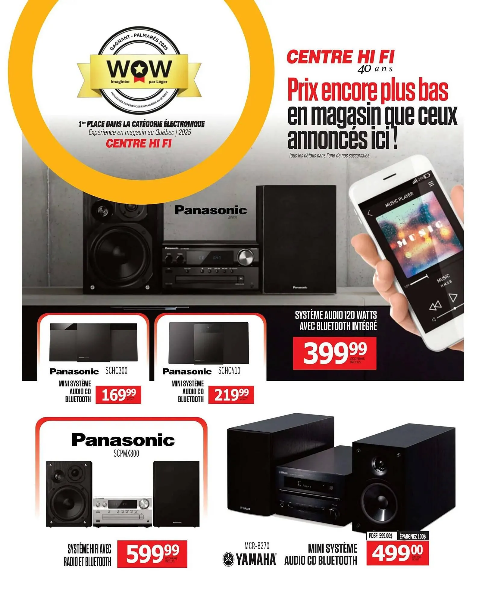 Centre Hi-Fi flyer from September 12 to September 18 2025 - flyer page 43