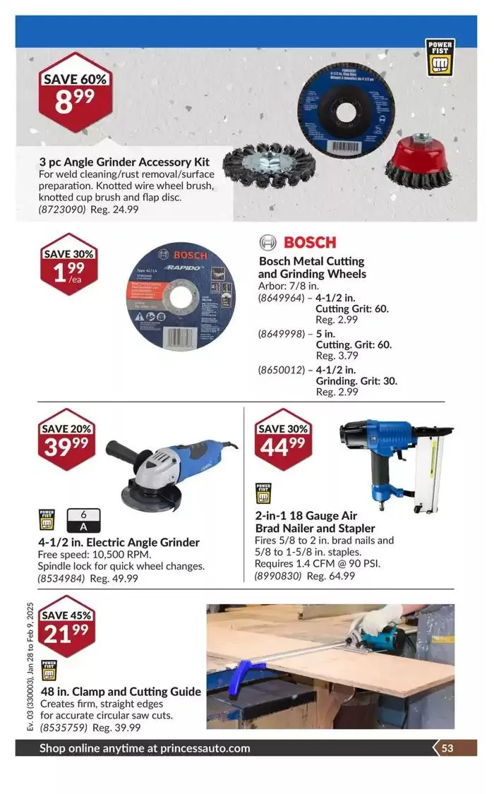 Discounts and promotions from January 28 to February 9 2025 - flyer page 58