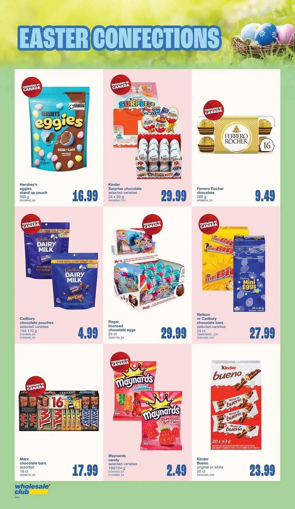 Wholesale Club flyer from April 10 to April 16 2025 - flyer page 9