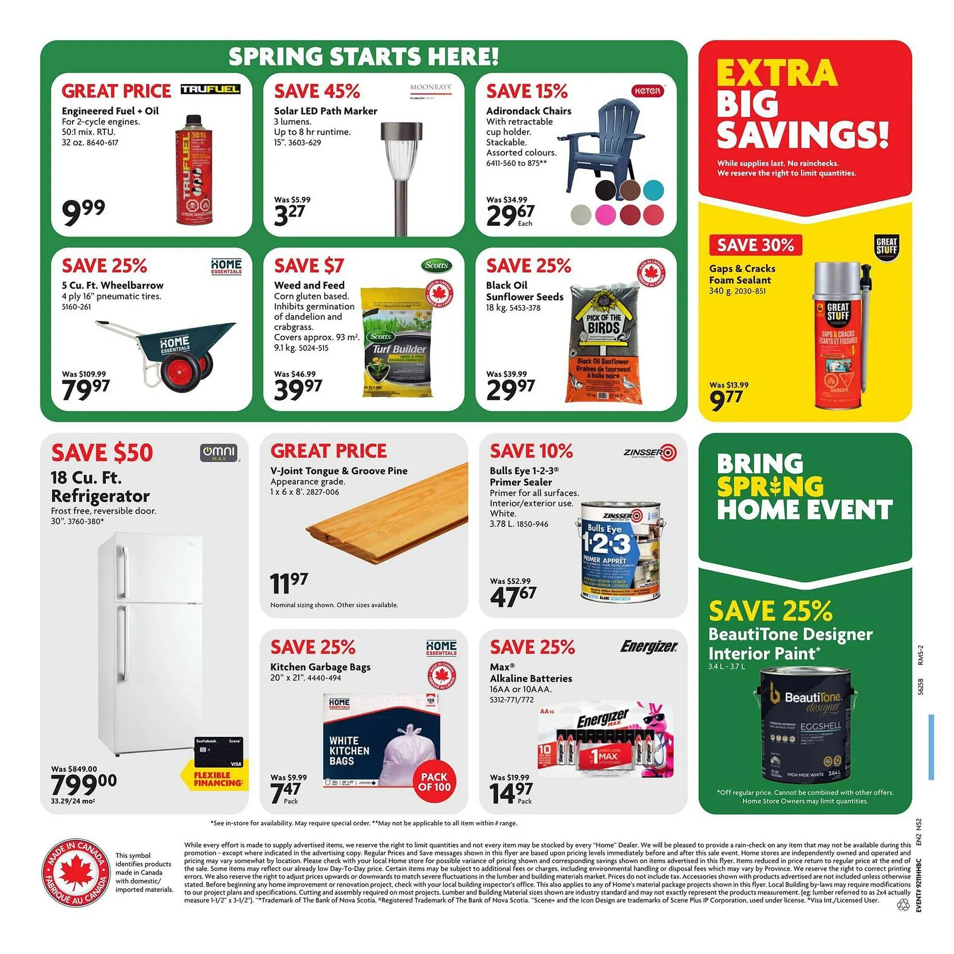 Home Hardware flyer from March 12 to March 25 2026 - flyer page 2
