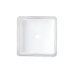 16-in. W 16-in. D CUPC Certified Square Bathroom Undermount Sink In White Color AI-27746