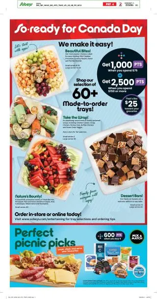 Sobeys Flyer from June 25 to July 1 2026 - flyer page 15