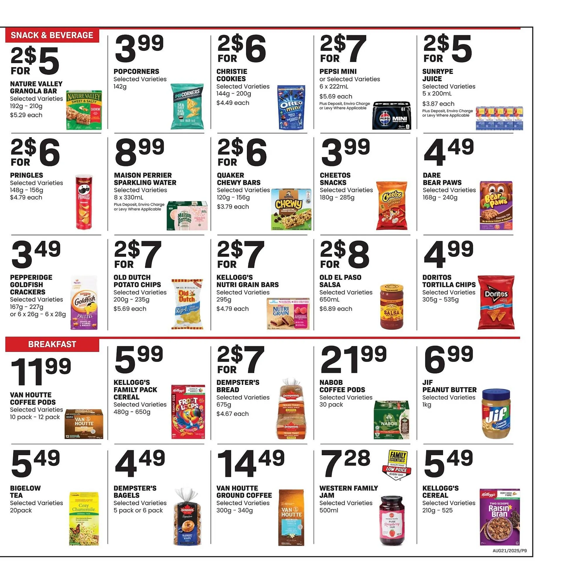 Freson Bros flyer from August 15 to August 21 2025 - flyer page 9