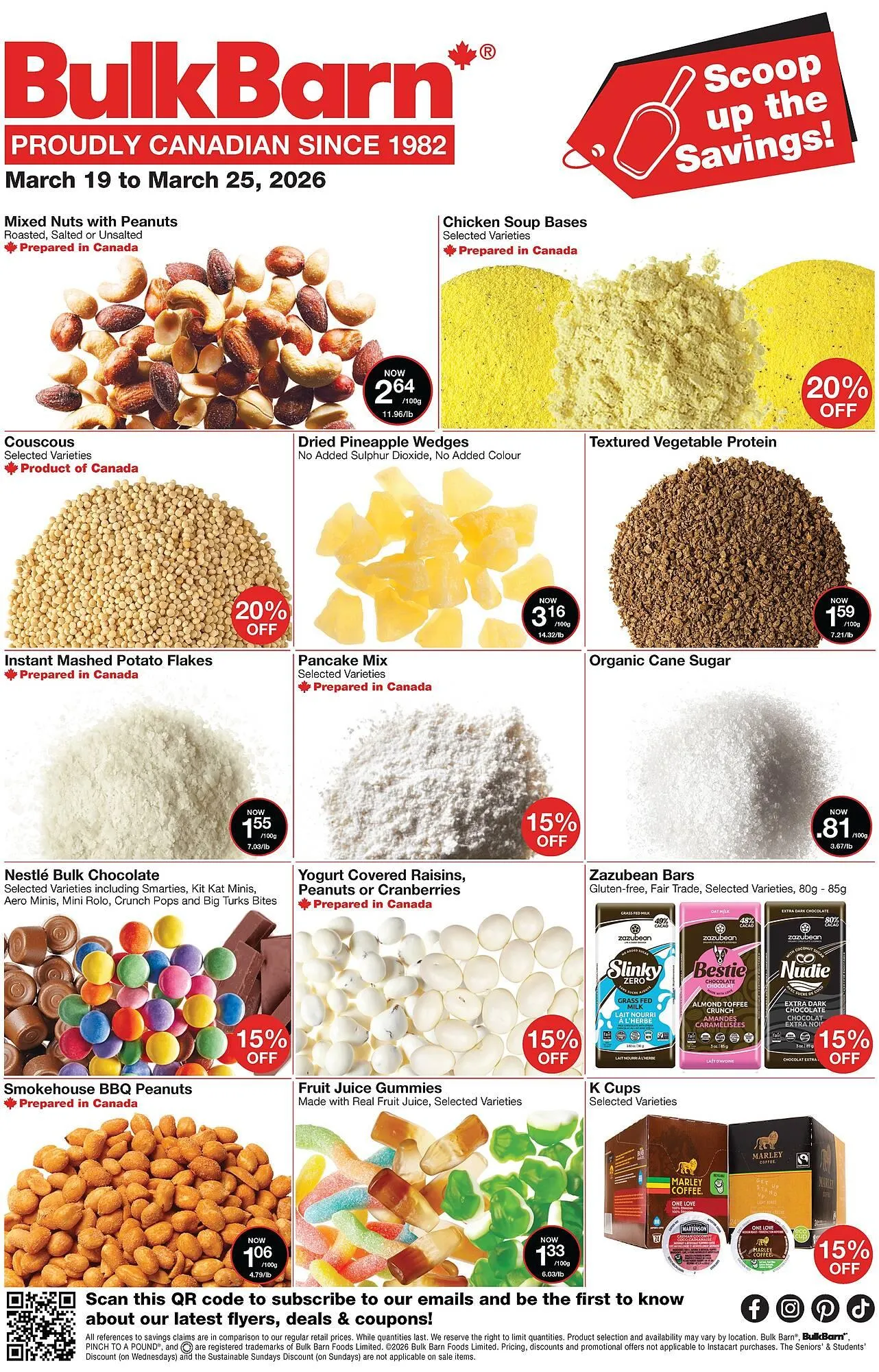 Bulk Barn flyer from March 19 to March 25 2026 - flyer page 1