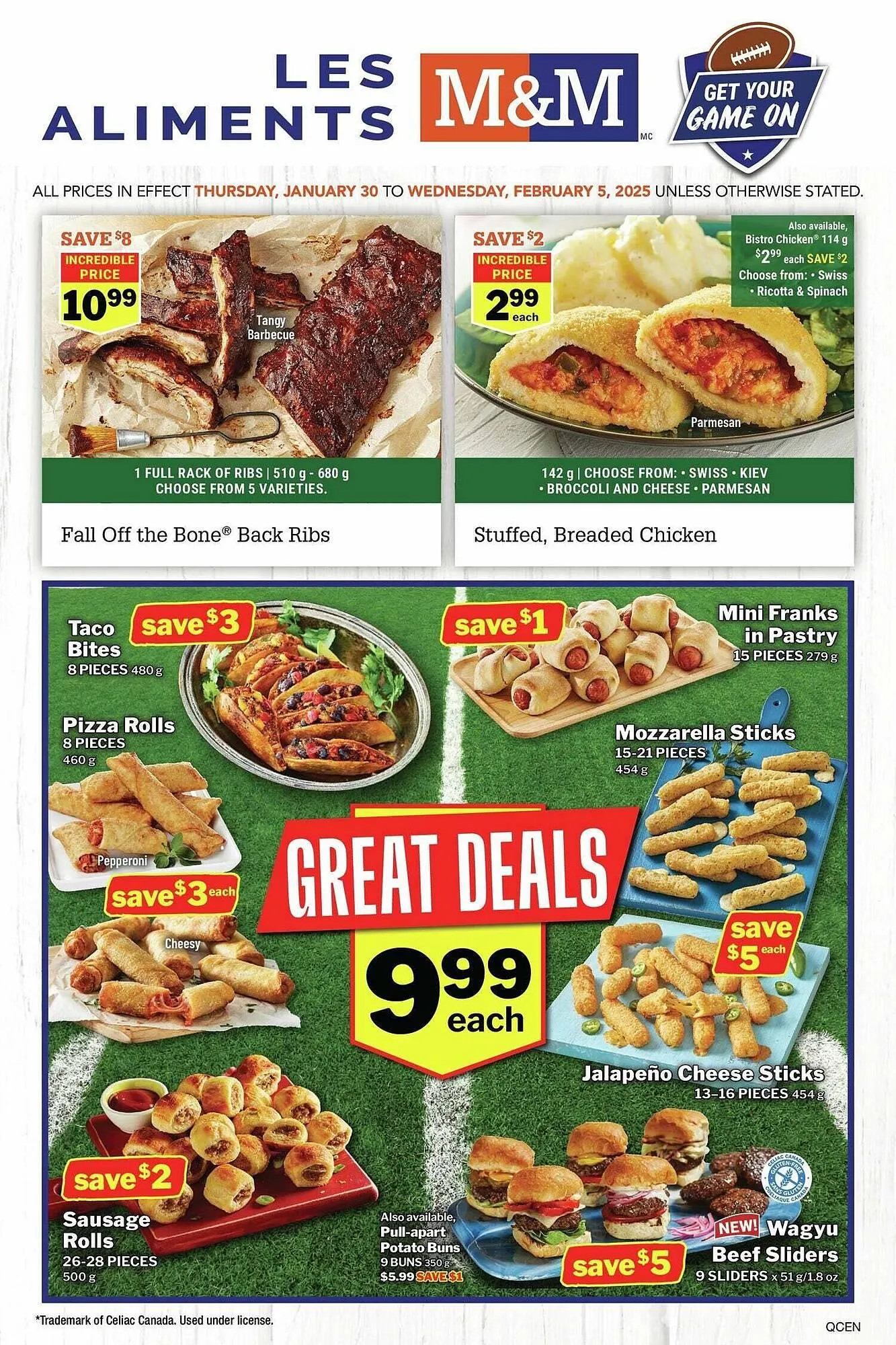 M & M Food Market flyer from January 30 to February 6 2025 - flyer page 1