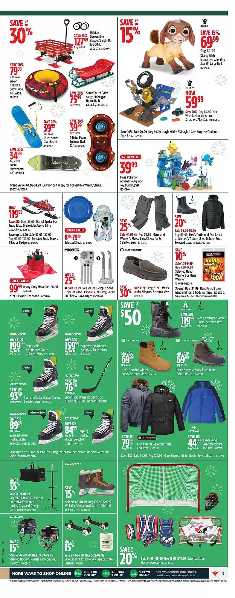 Canadian Tire flyer from November 21 to November 28 2024 - flyer page 19
