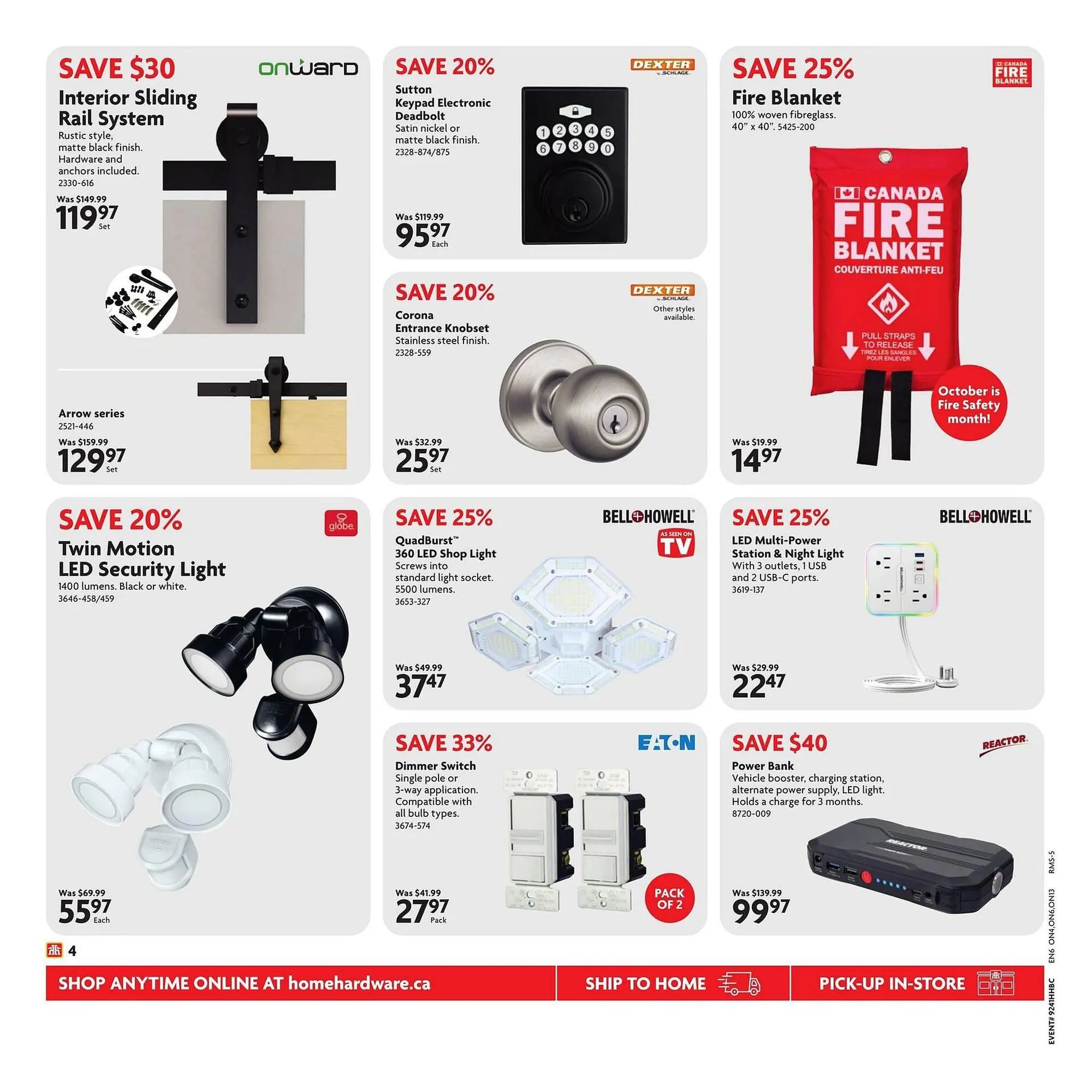 Home Hardware flyer from October 9 to October 16 2025 - flyer page 5
