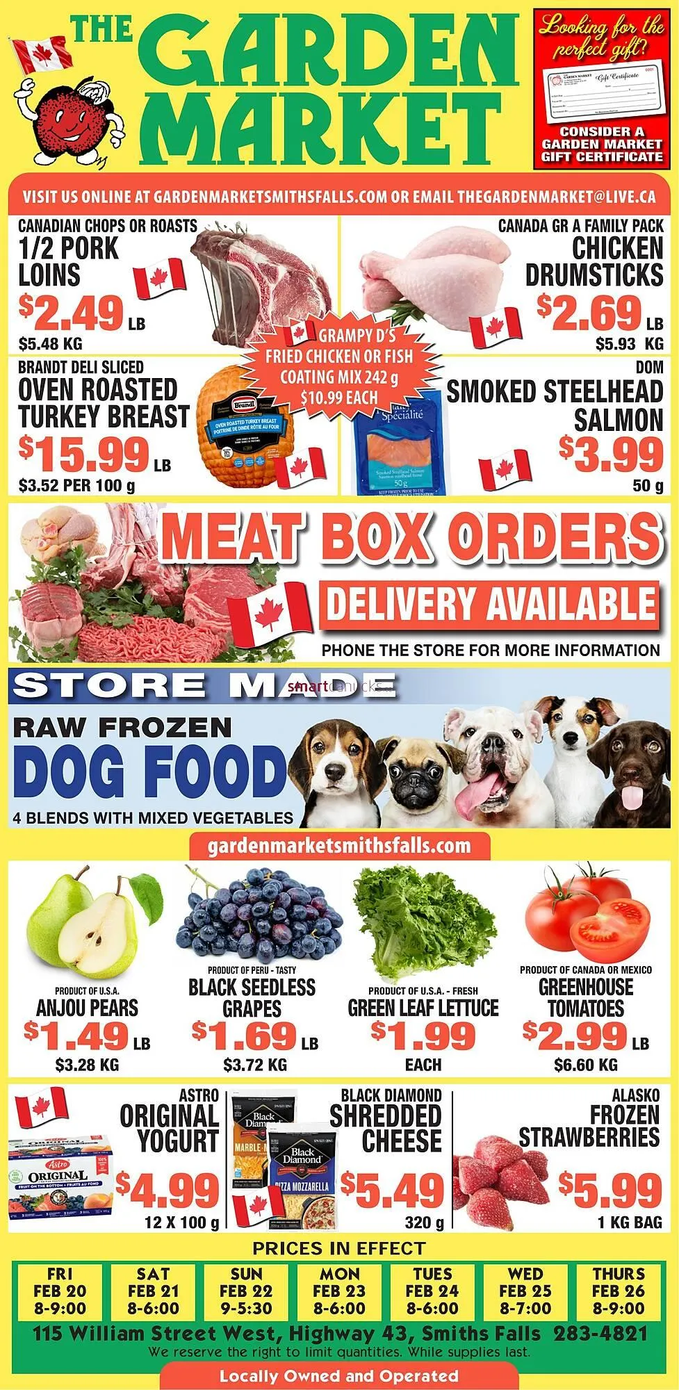 The Garden Market flyer from February 20 to February 26 2026 - flyer page 1