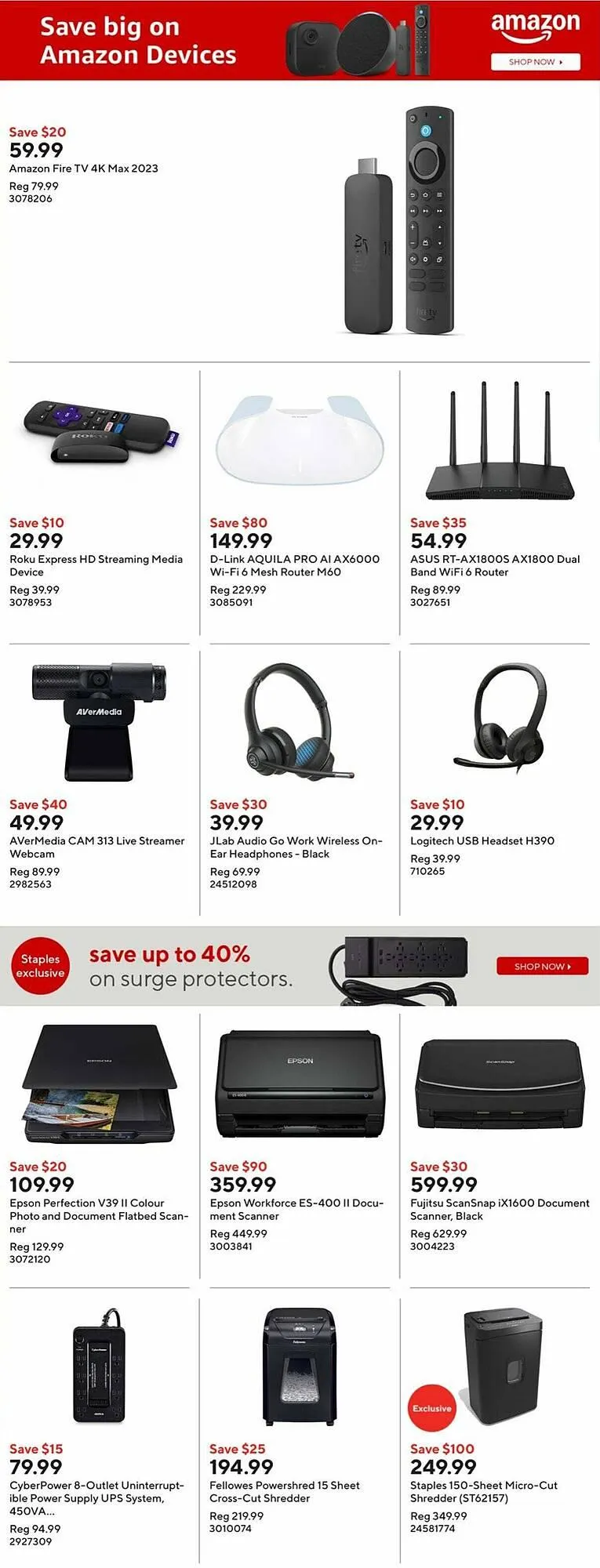 Staples flyer from August 22 to August 29 2024 - flyer page 19