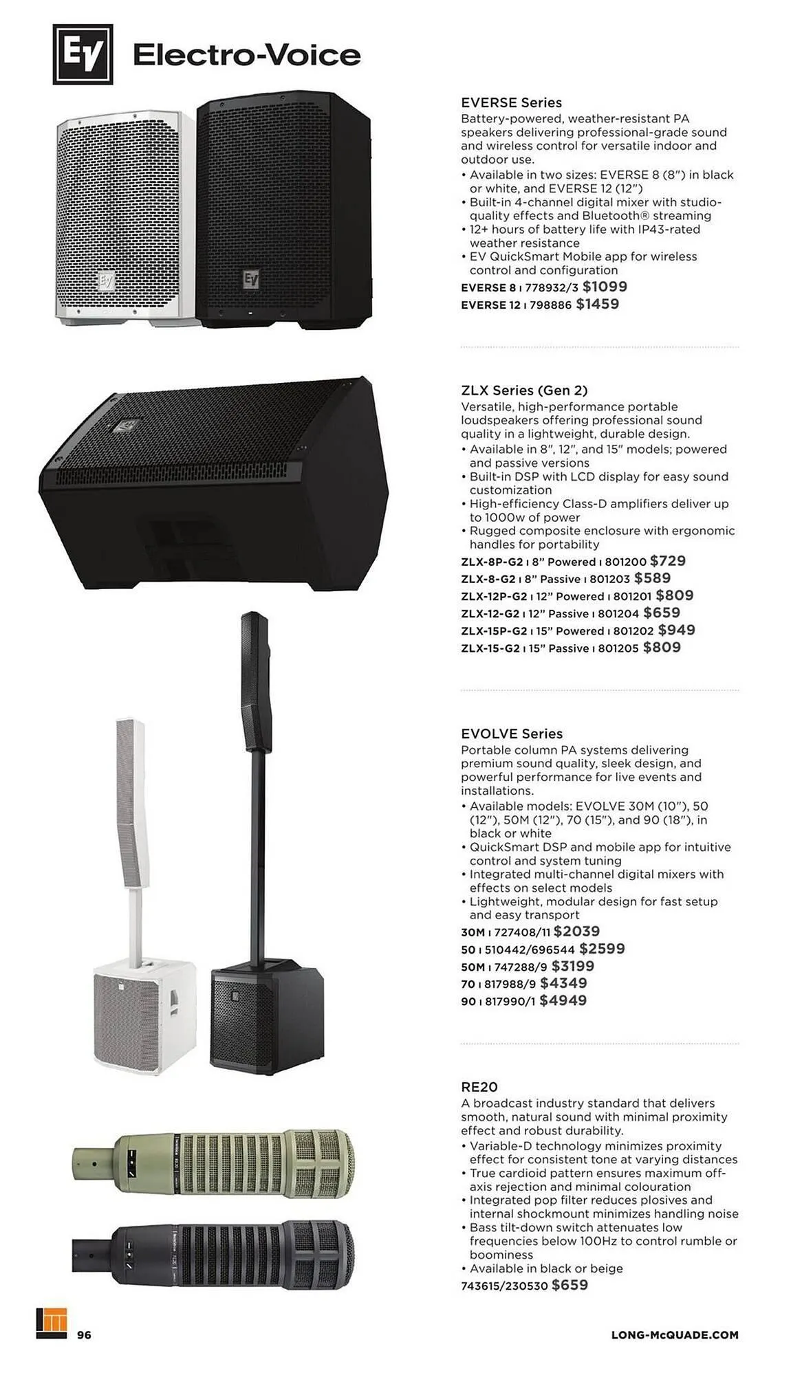 Long & McQuade flyer from November 5 to July 31 2026 - flyer page 96