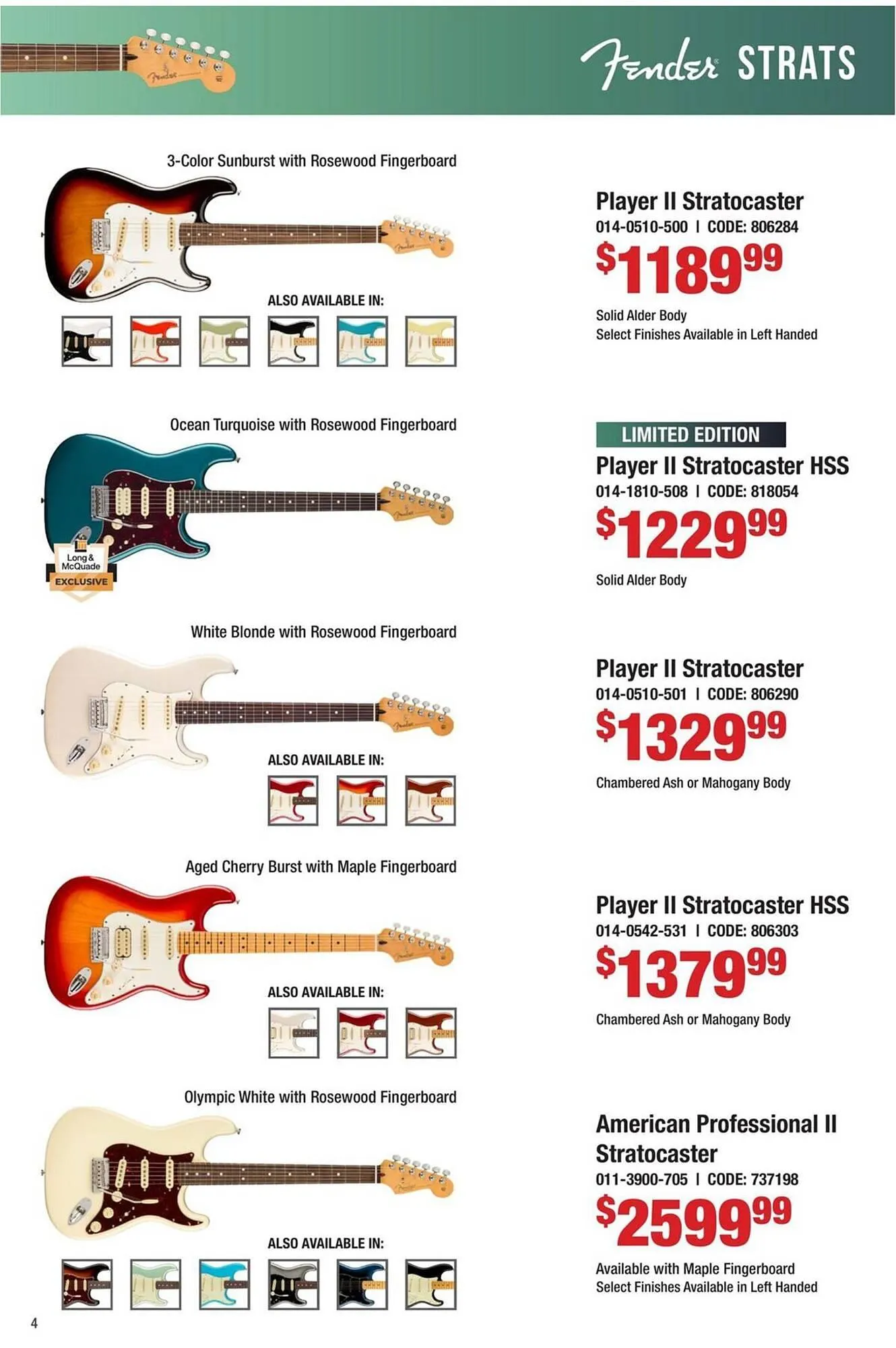 Long & McQuade flyer from August 19 to August 31 2025 - flyer page 4