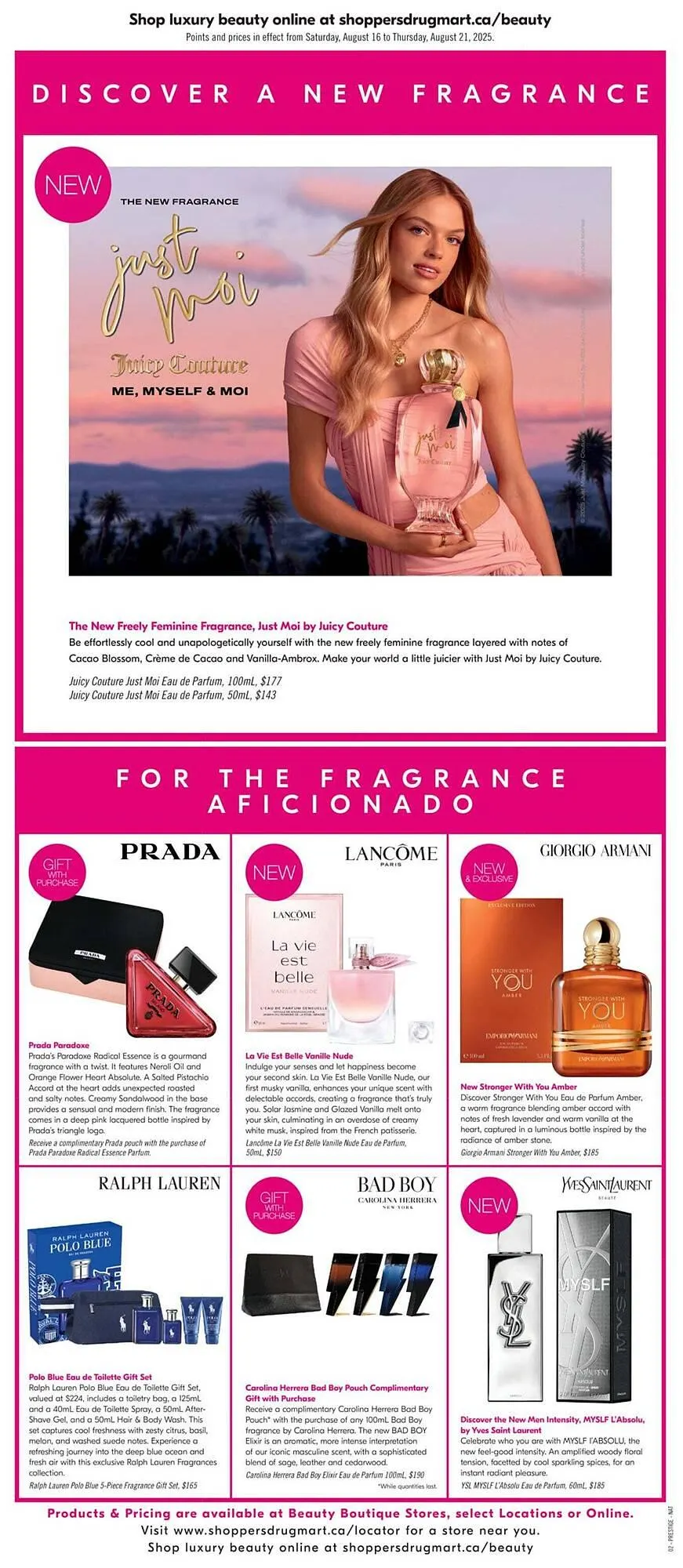 Shoppers Drug Mart flyer from August 14 to August 21 2025 - flyer page 14