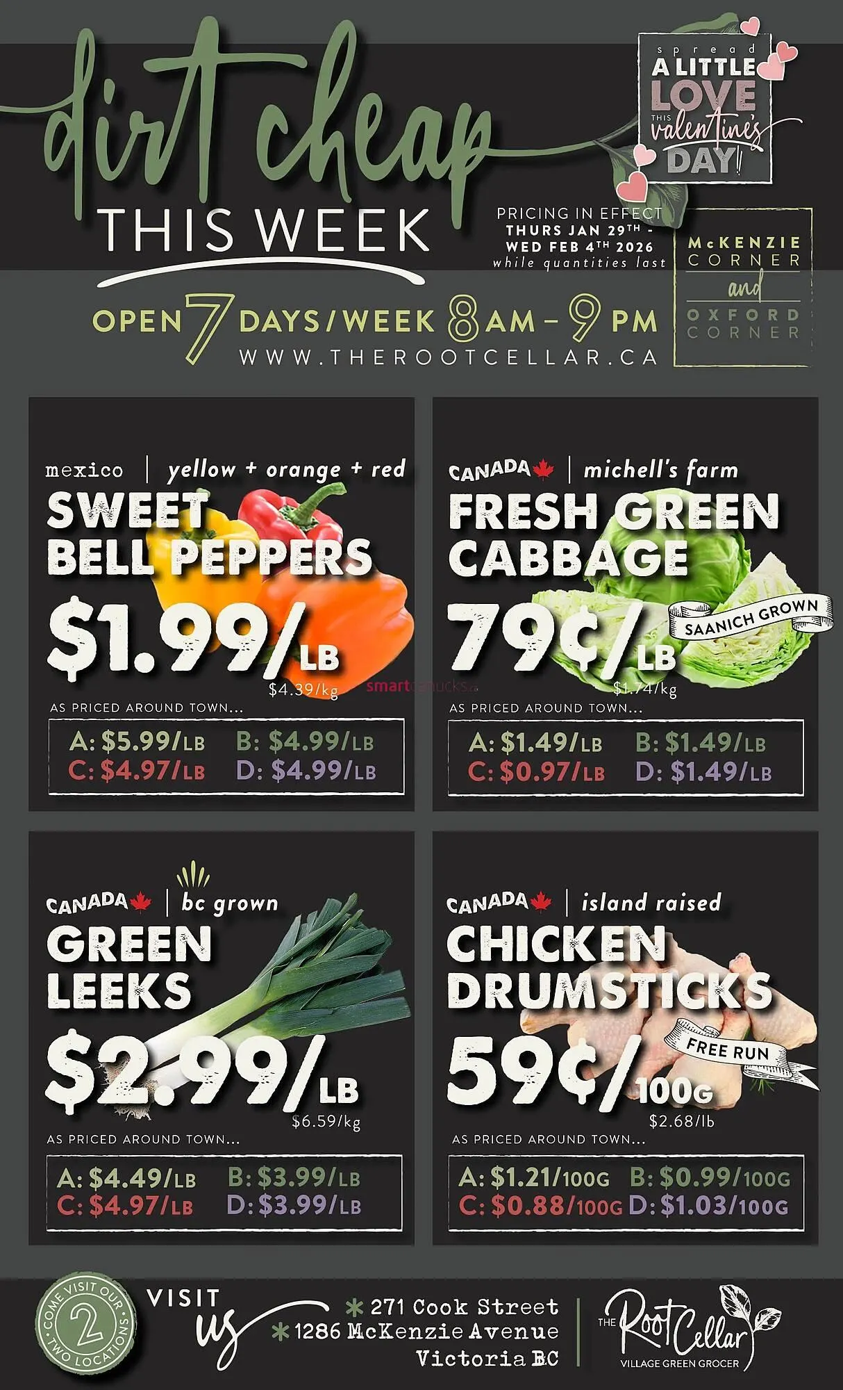 The Root Cellar flyer - 1