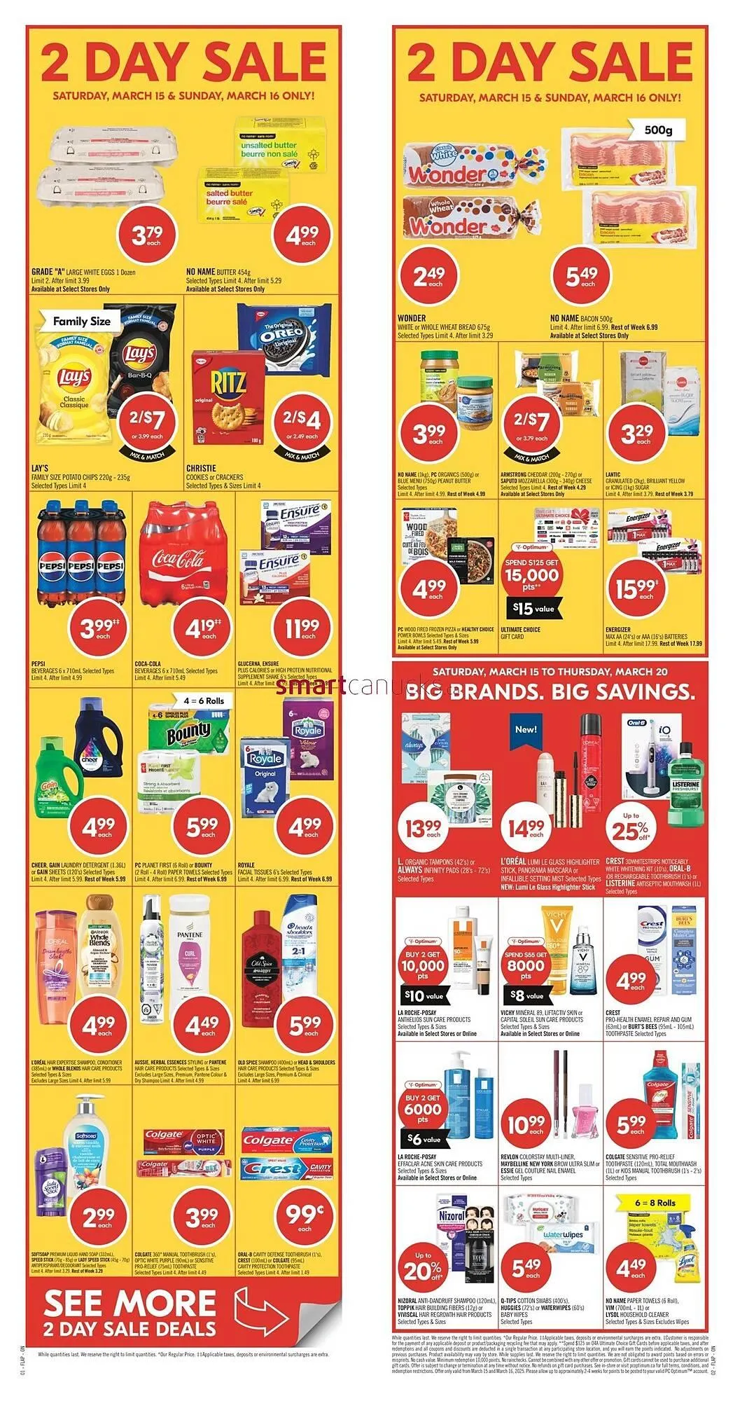 Shoppers Drug Mart flyer from March 13 to March 19 2025 - flyer page 2