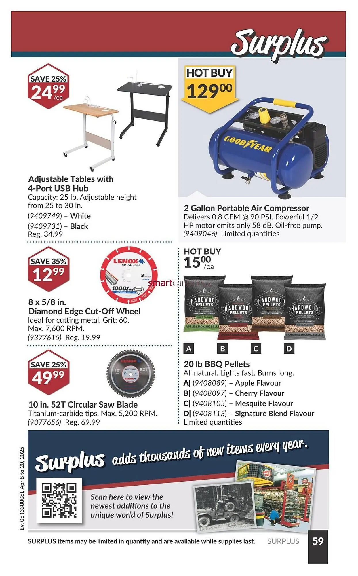 Princess Auto flyer from April 6 to April 12 2025 - flyer page 65