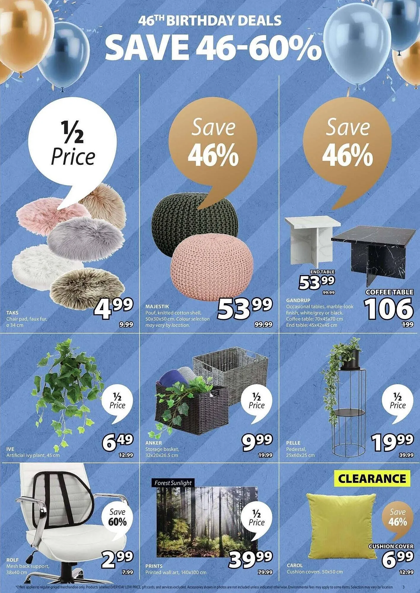 JYSK flyer from March 27 to April 3 2025 - flyer page 3