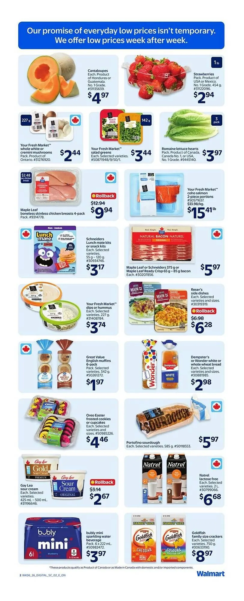 Walmart flyer from March 5 to March 11 2026 - flyer page 3