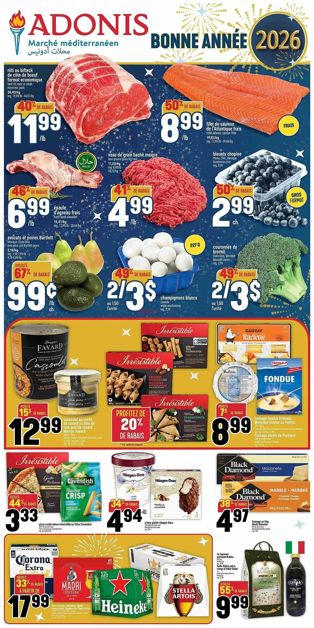 Marché Adonis flyer from December 25 to December 30 2025 - flyer page 1