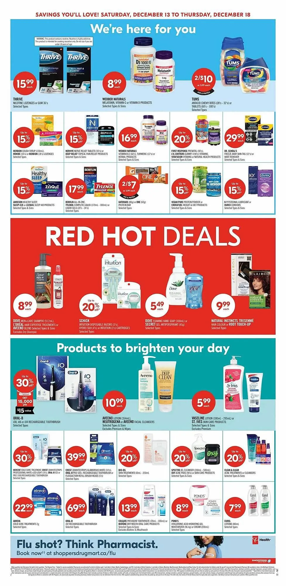 Shoppers Drug Mart flyer from December 11 to December 25 2025 - flyer page 16
