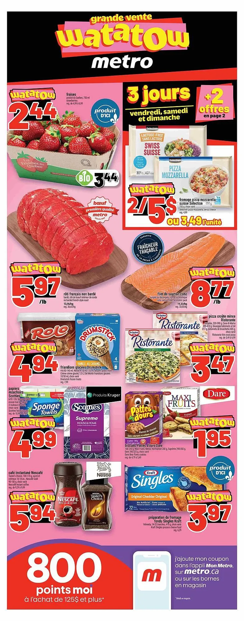 Metro flyer from August 20 to August 31 2025 - flyer page 1