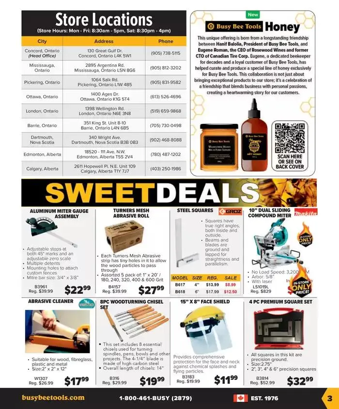 Busy Bee Tools Winter Catalogue from January 6 to March 22 2025 - flyer page 3