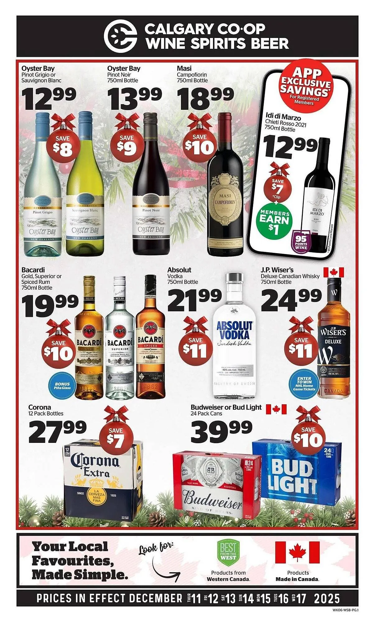 Calgary Co-op flyer from December 11 to December 18 2025 - flyer page 2