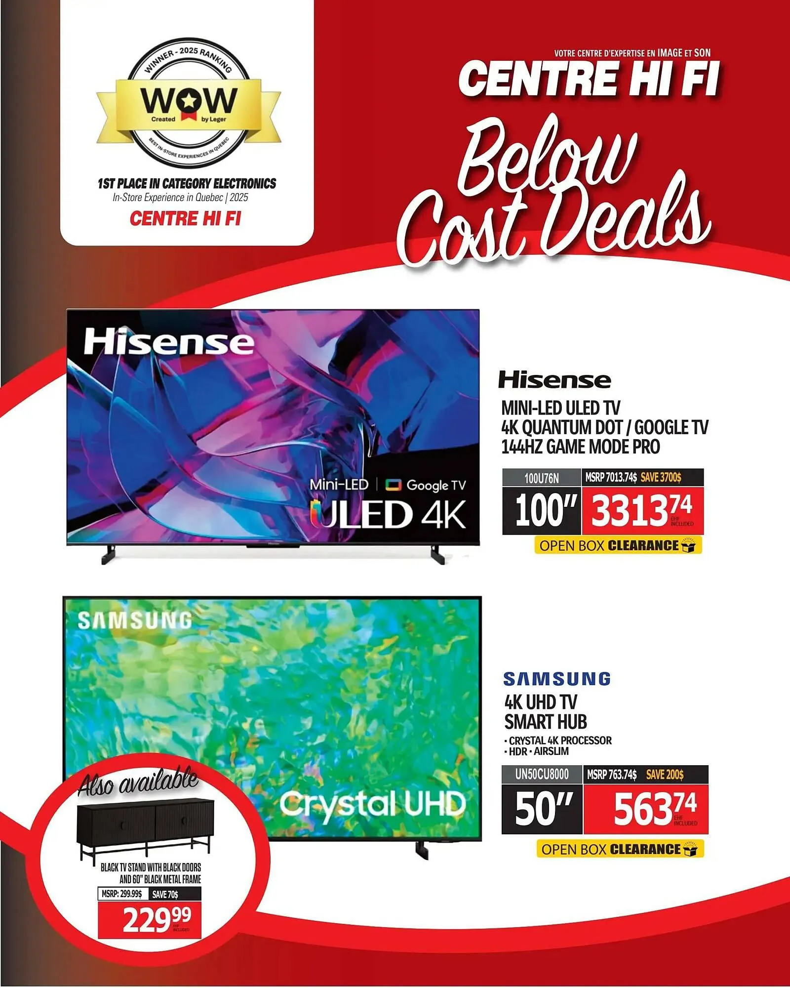 Centre Hi-Fi flyer from April 11 to April 17 2025 - flyer page 7