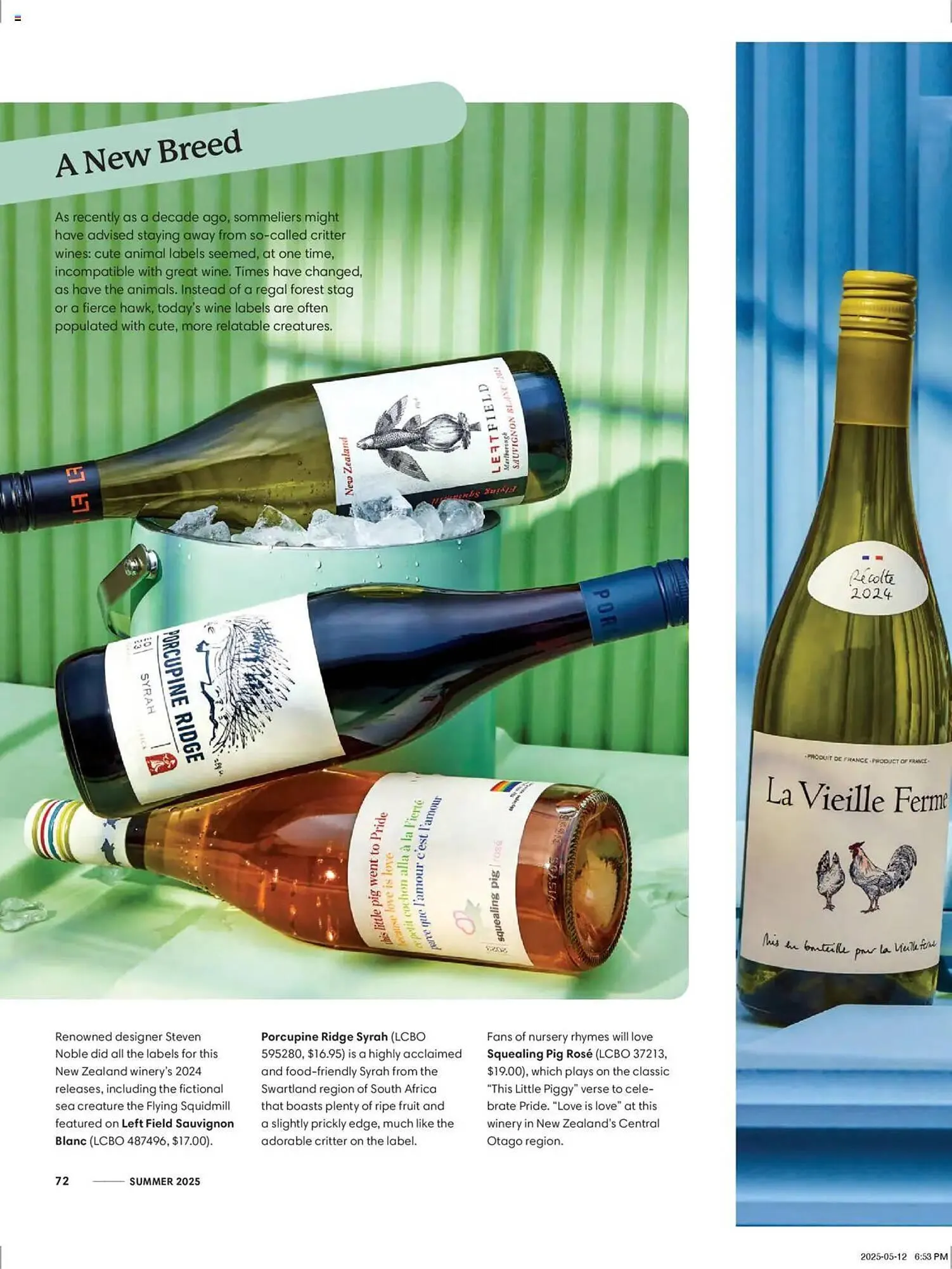 LCBO flyer from July 1 to September 1 2025 - flyer page 74