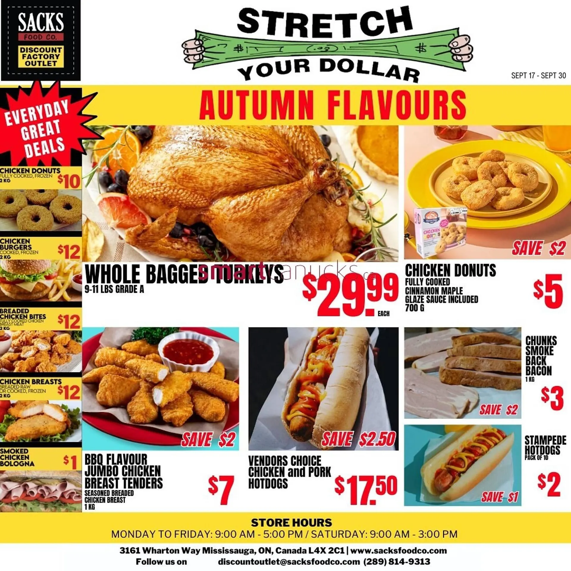 Sacks Food Co. flyer from September 18 to September 24 2025 - flyer page 1