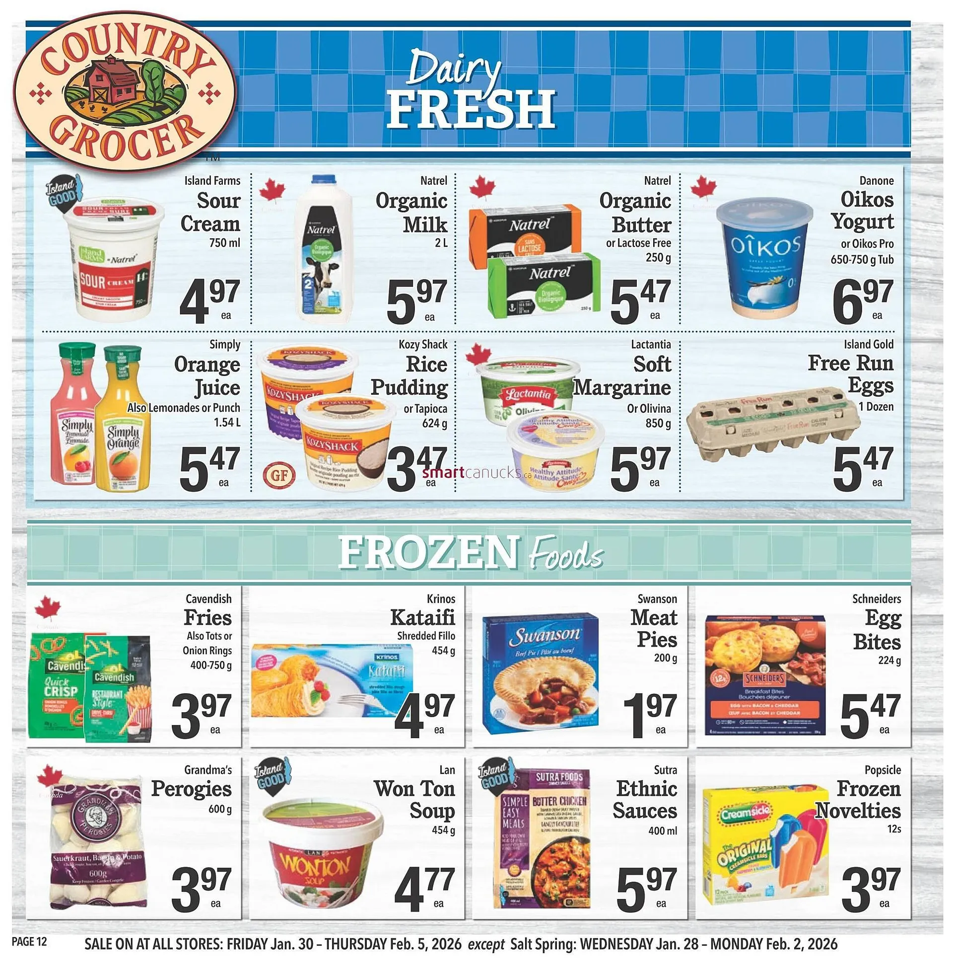 Country Grocer flyer from January 30 to February 5 2026 - flyer page 12