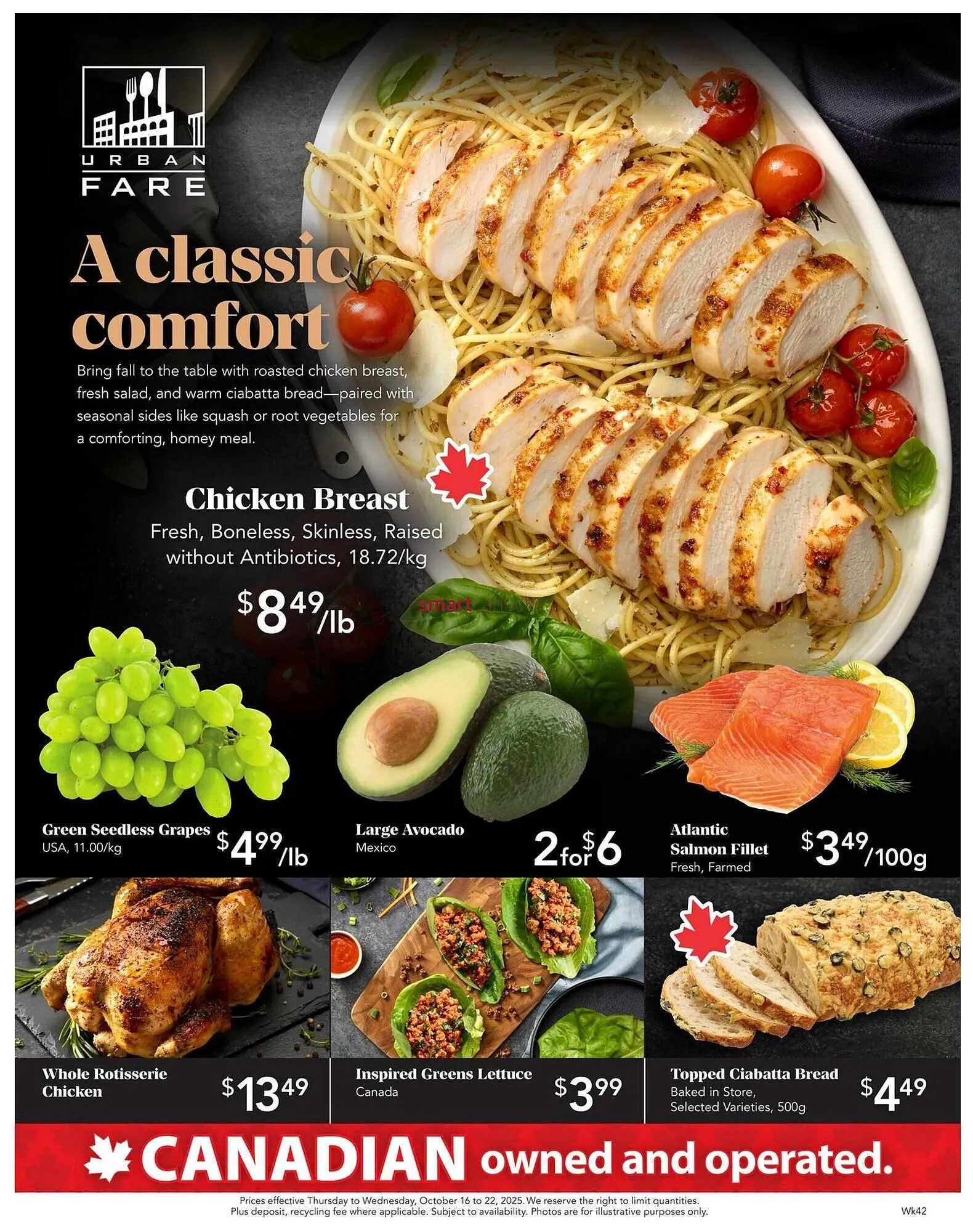 Urban Fare flyer from October 15 to November 11 2025 - flyer page 1