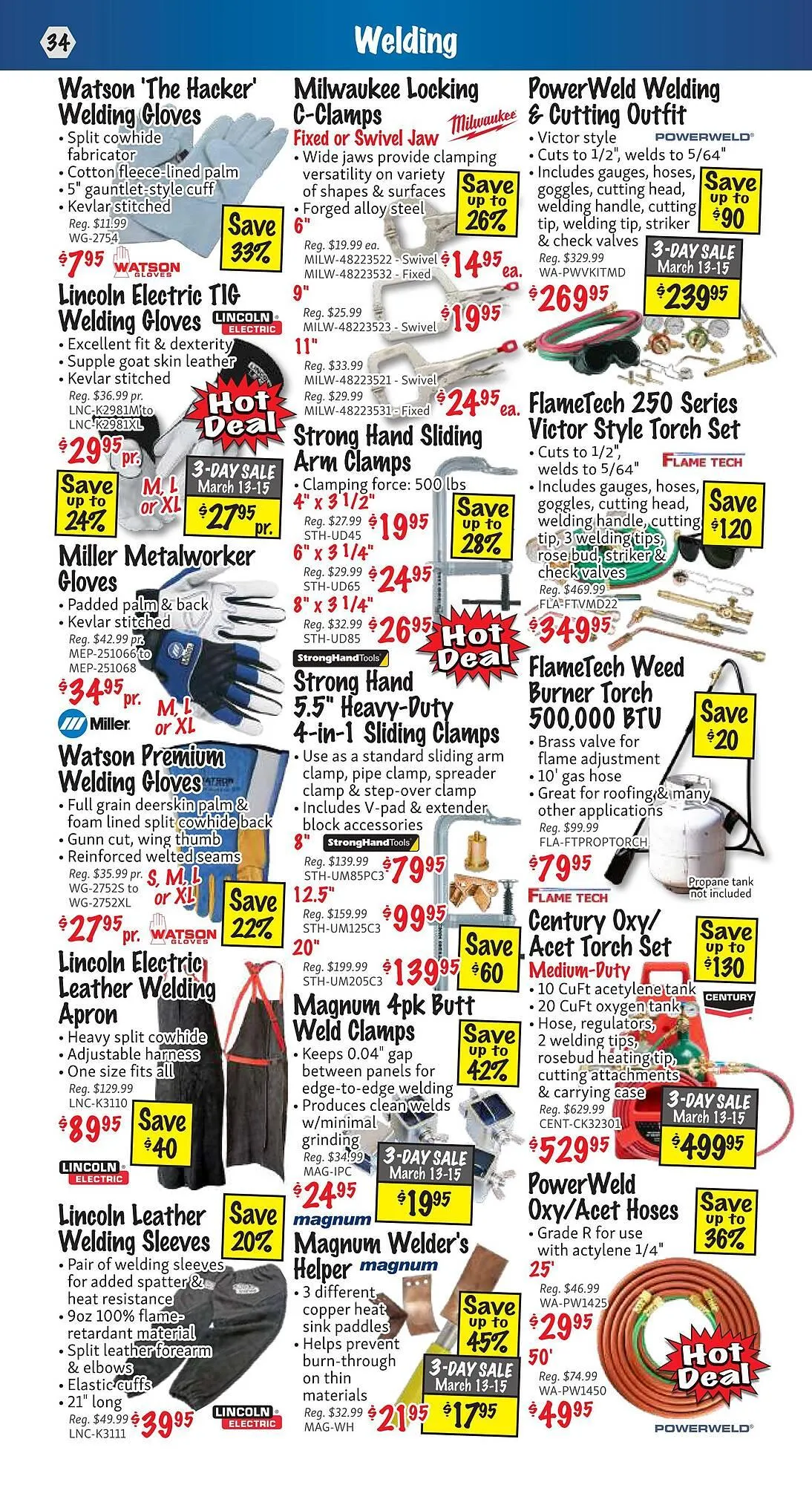 KMS Tools flyer from March 1 to March 31 2025 - flyer page 34