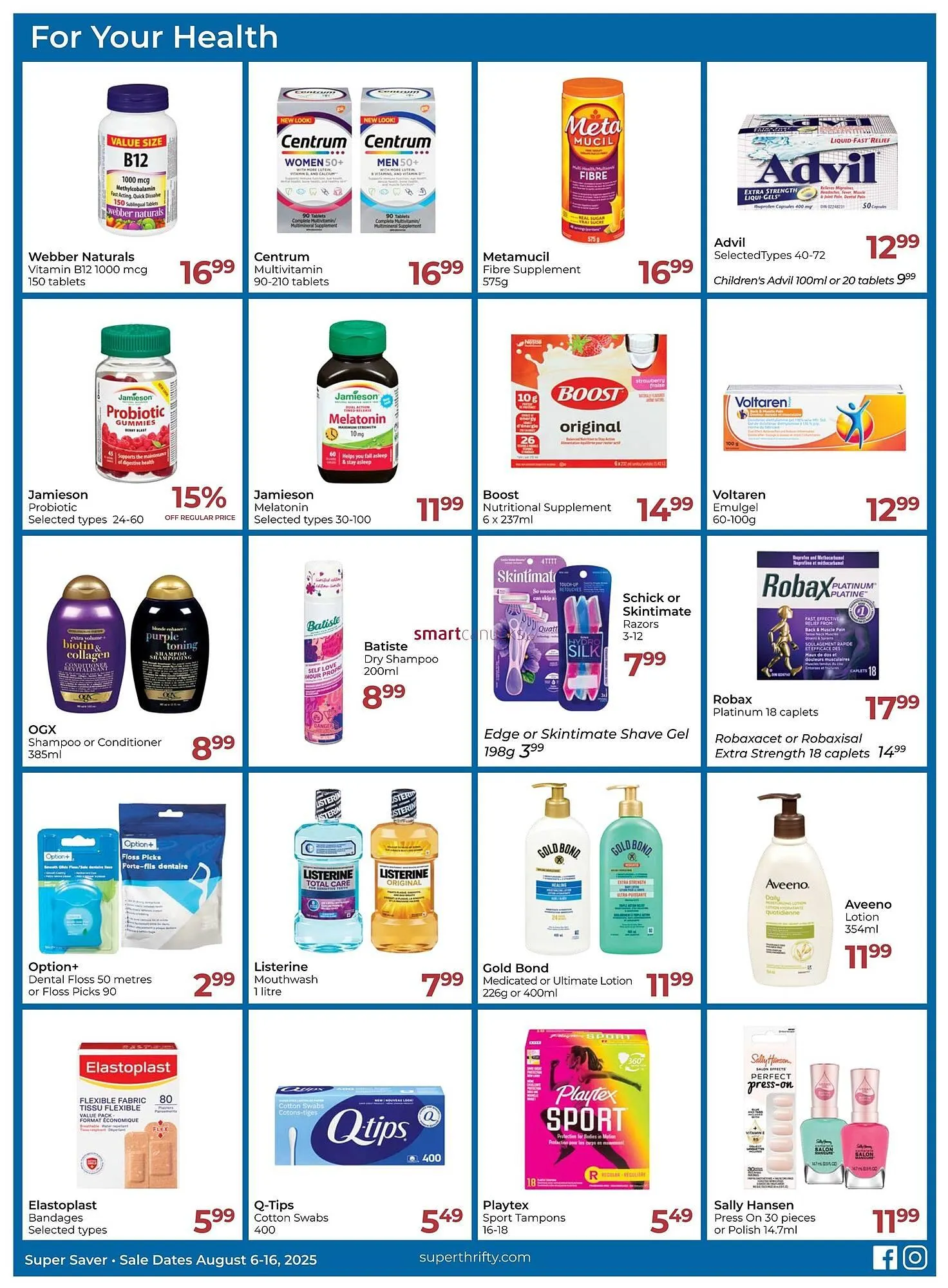 Super Thrifty flyer from August 6 to August 12 2025 - flyer page 3