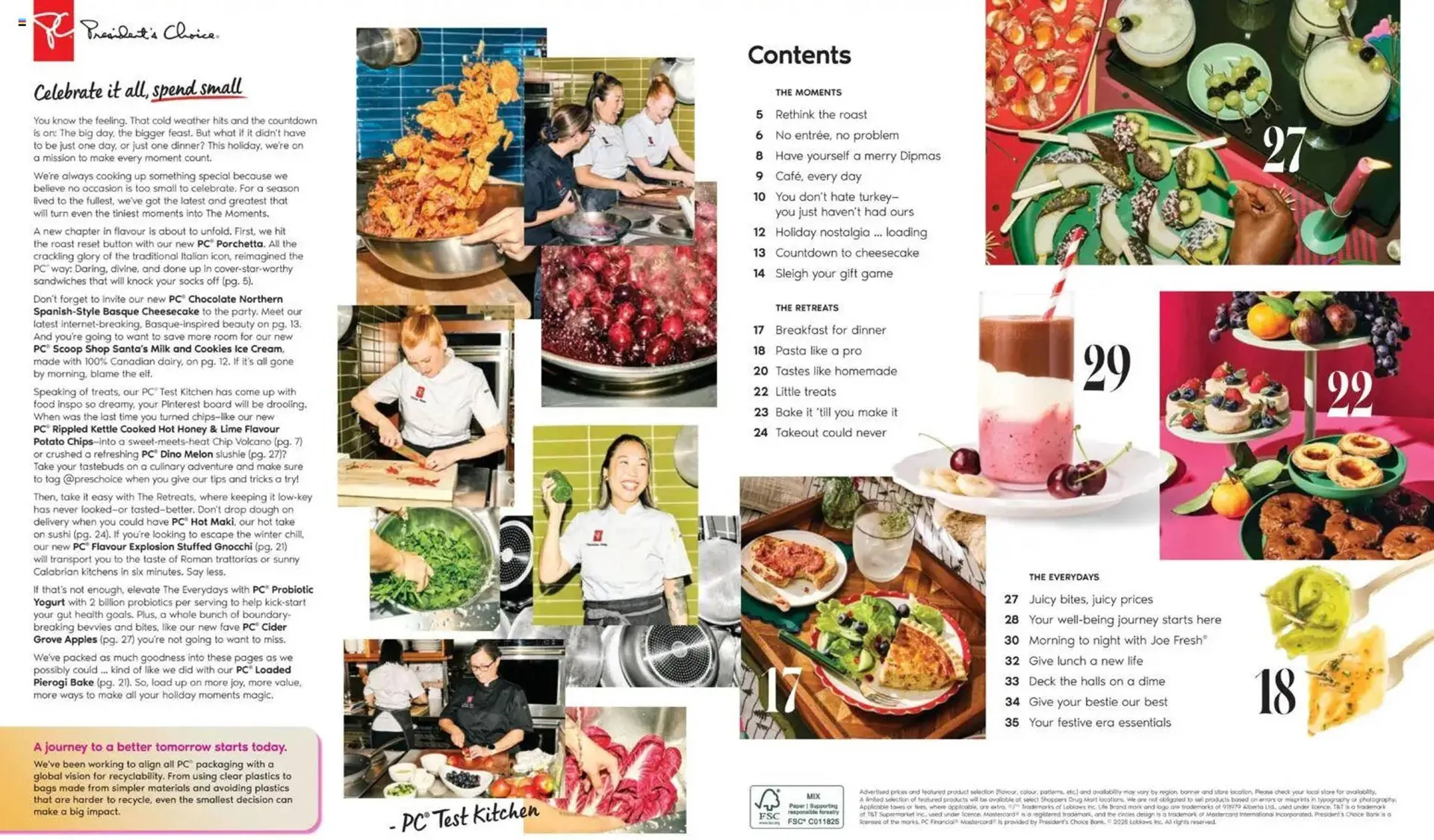 Fortinos flyer from October 30 to January 3 2026 - flyer page 2