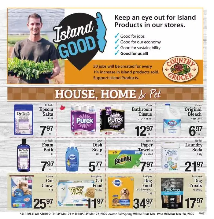 Current bargains and offers from March 21 to March 27 2025 - flyer page 11