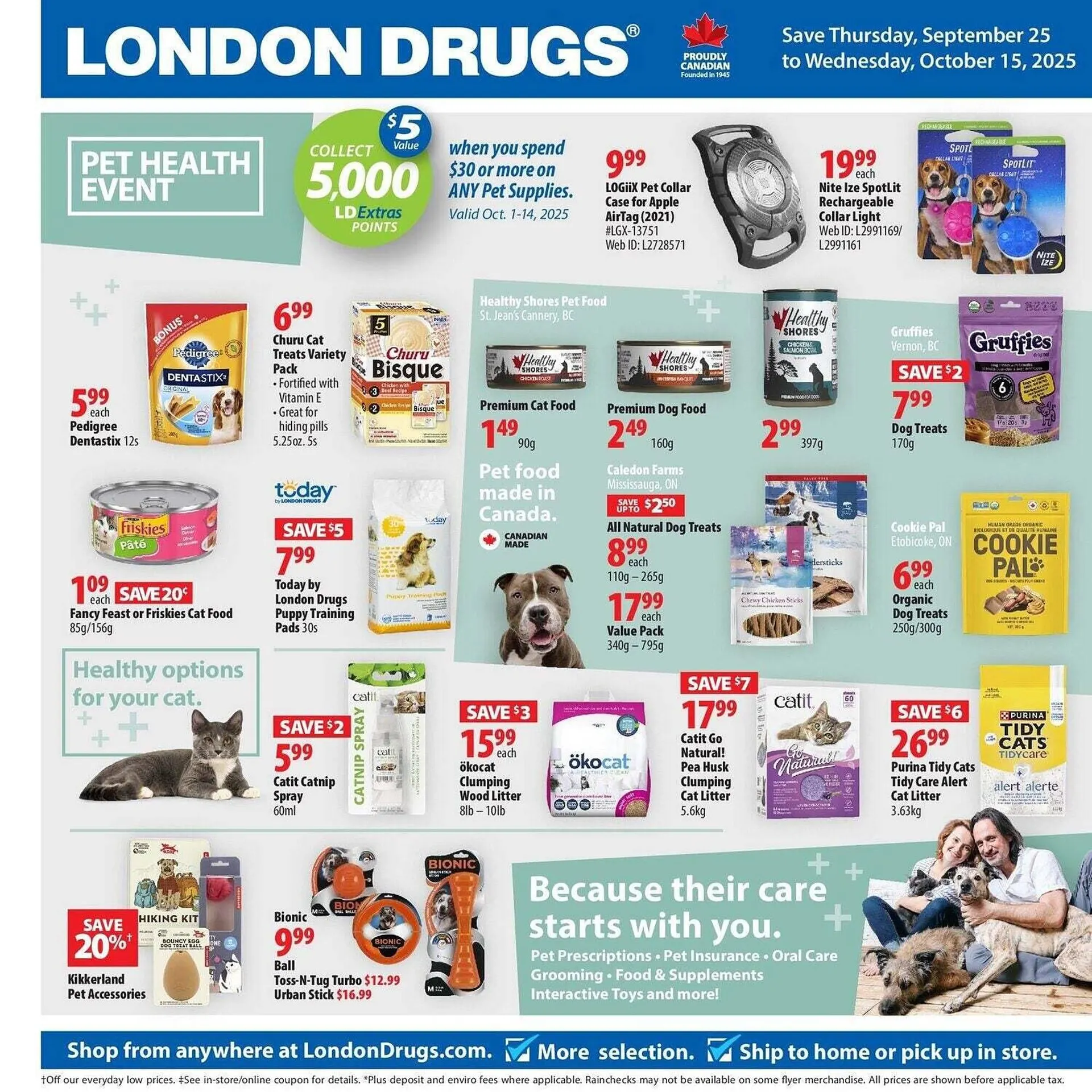 London Drugs flyer from September 26 to October 3 2025 - flyer page 1
