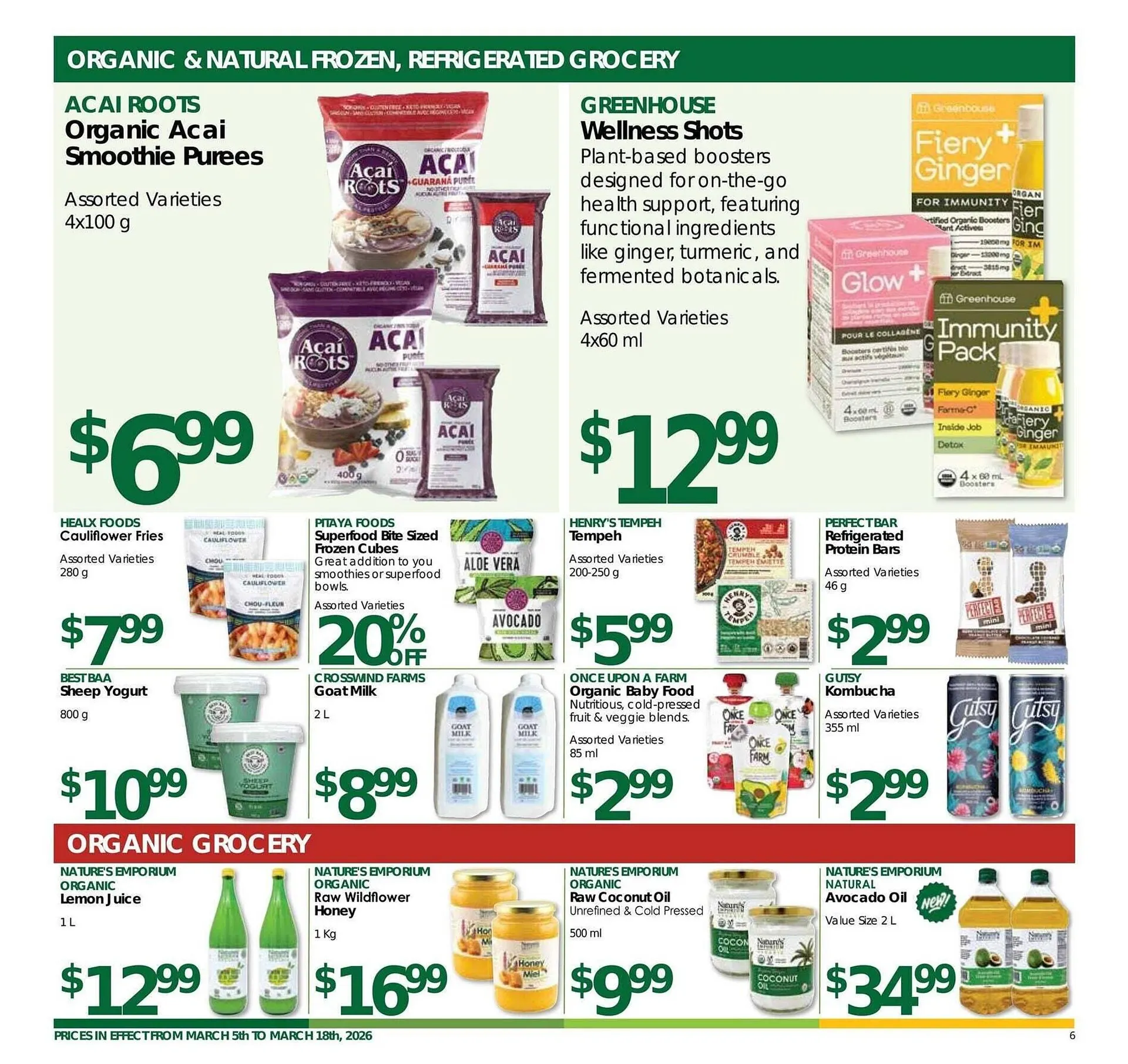 Nature's Emporium flyer from March 5 to March 12 2026 - flyer page 6
