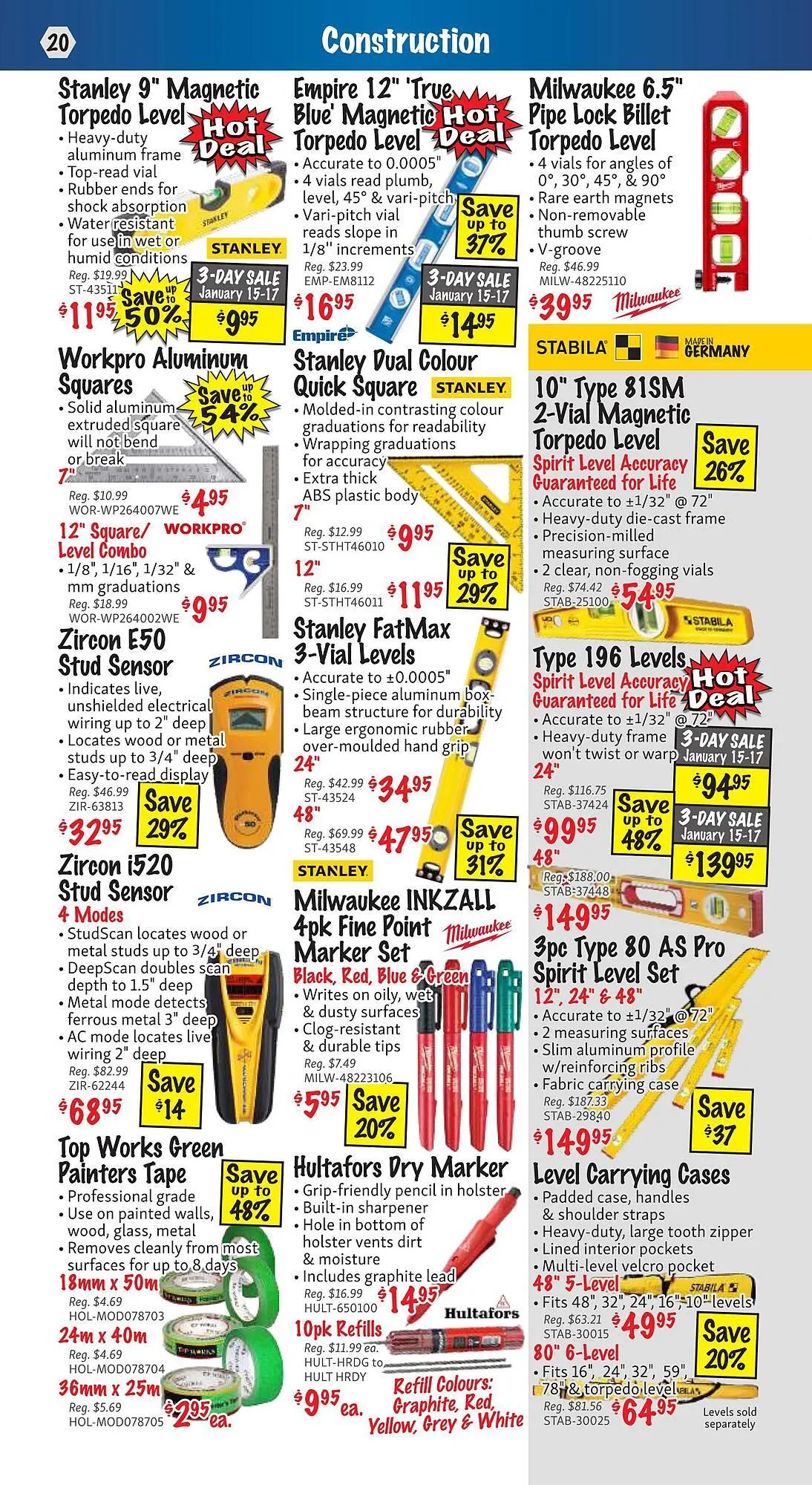 KMS Tools flyer from January 1 to January 31 2026 - flyer page 20