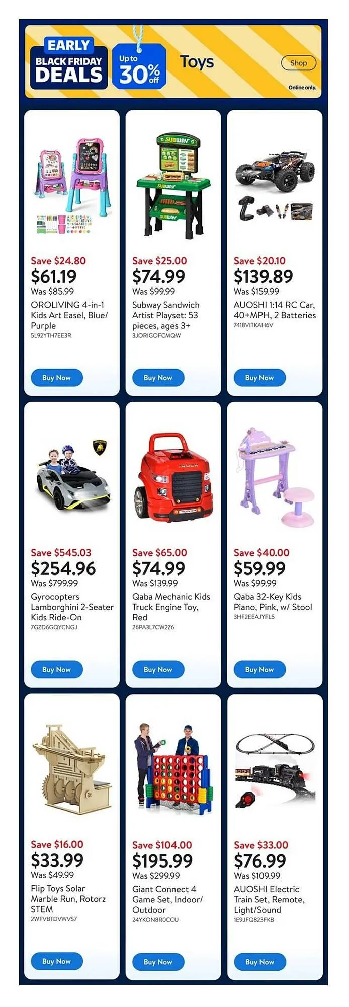 Walmart flyer from November 6 to November 12 2025 - flyer page 9
