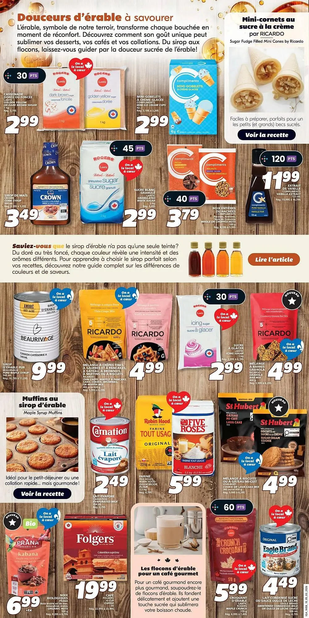 IGA flyer from March 5 to March 11 2026 - flyer page 12