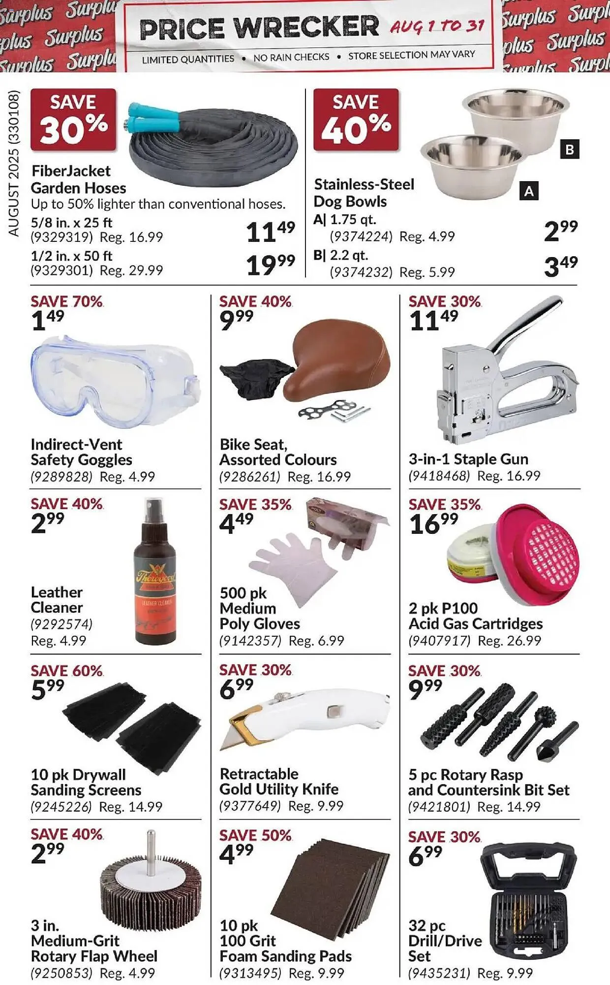 Princess Auto flyer from August 1 to September 1 2025 - flyer page 9