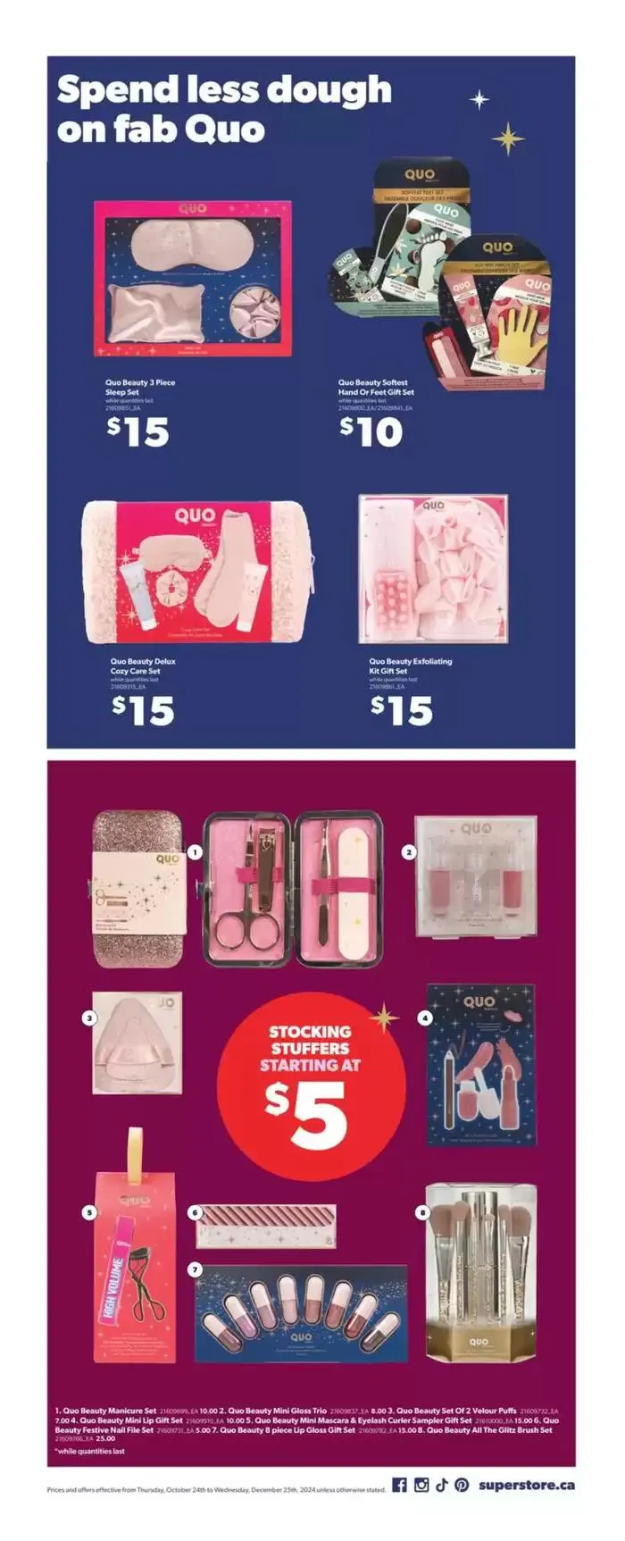 Our best offers for you from October 24 to December 25 2024 - flyer page 9