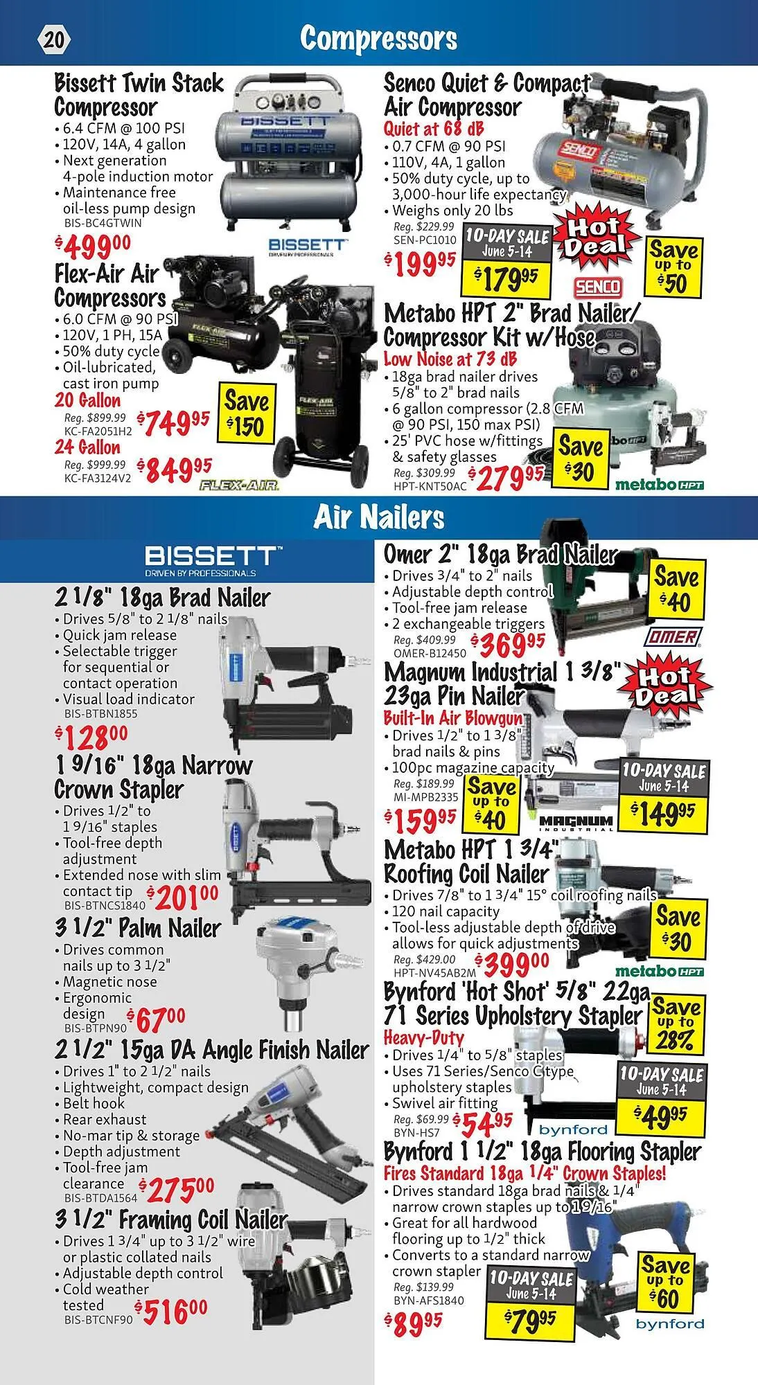 KMS Tools flyer from June 1 to June 30 2025 - flyer page 20