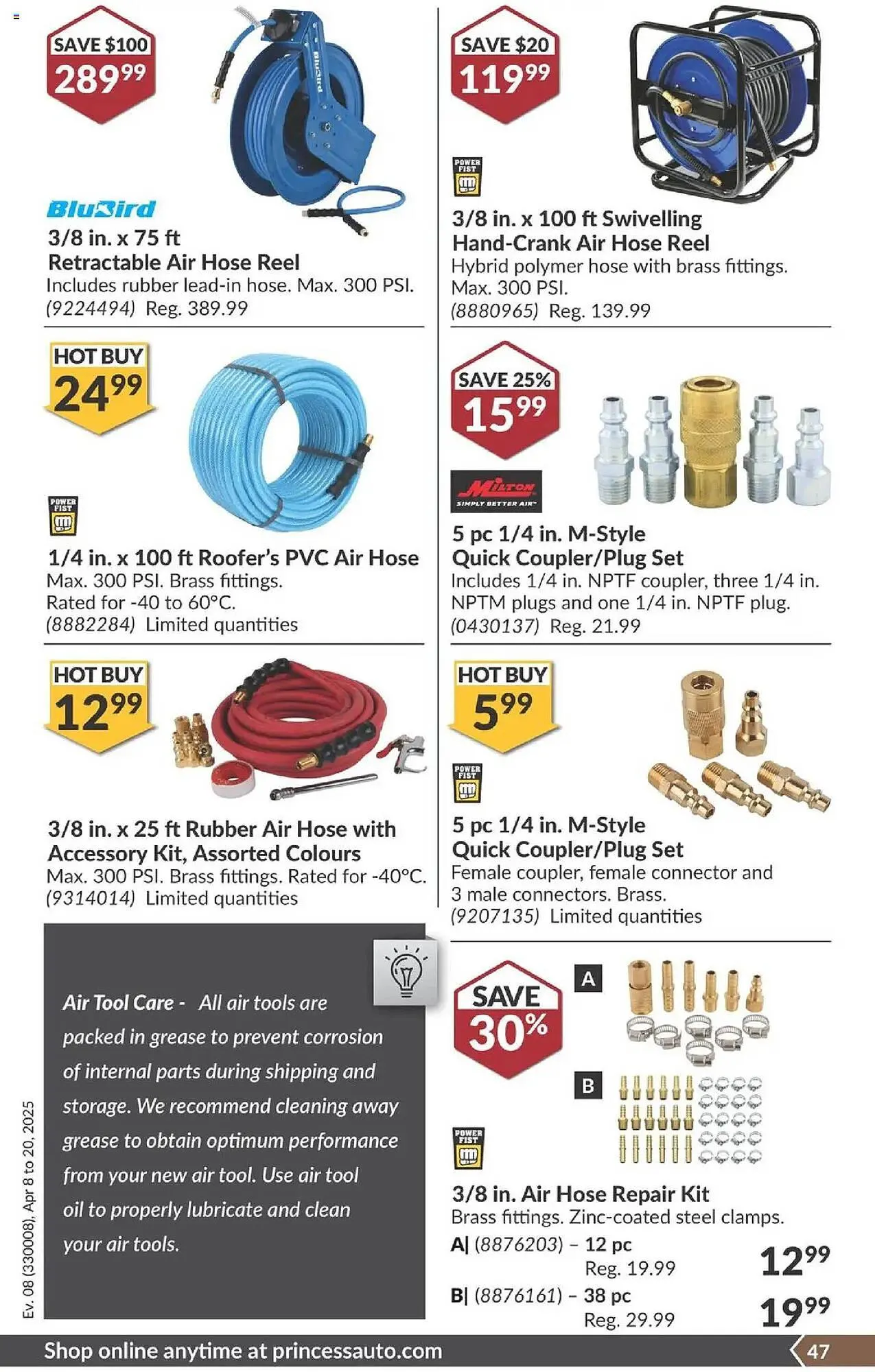 Princess Auto flyer from April 8 to April 20 2025 - flyer page 53